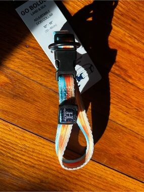 Hamilton Go Boldly land and sea dog collar